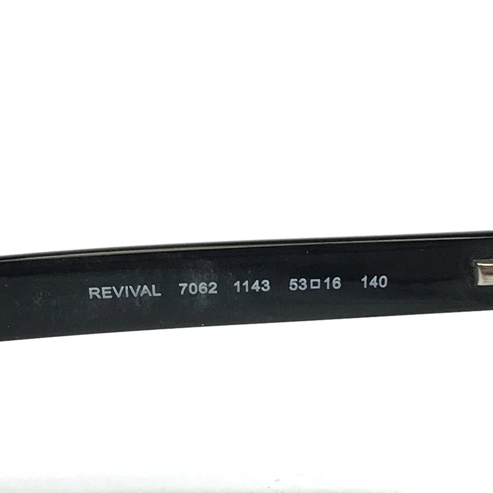 Arnette REVIVAL 7062 1143 Eyeglasses Frames Black Rectangular Full Rim 53-16-140